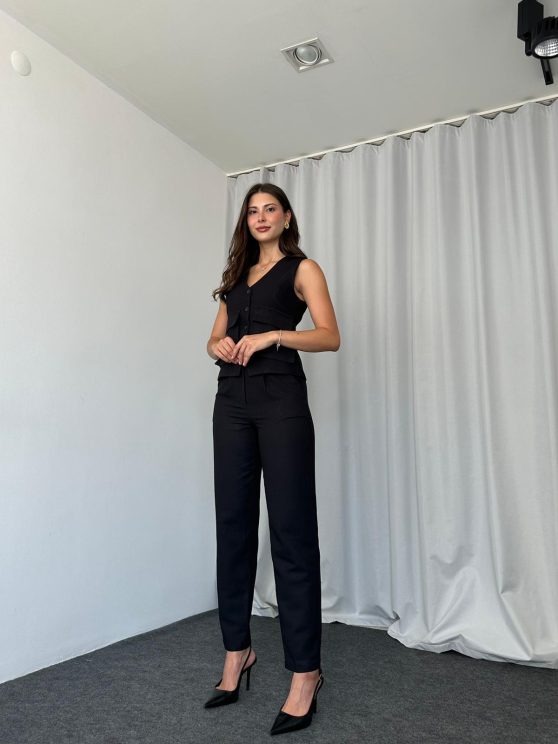 Kadın Siyah Hera Takım