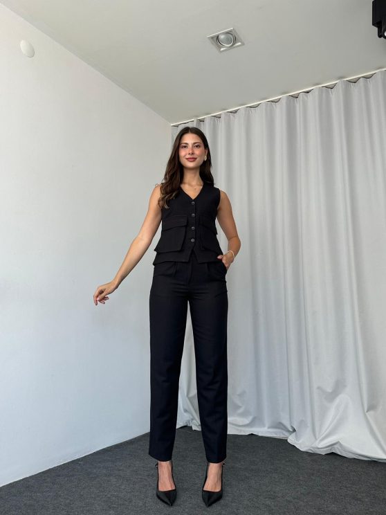 Kadın Siyah Hera Takım