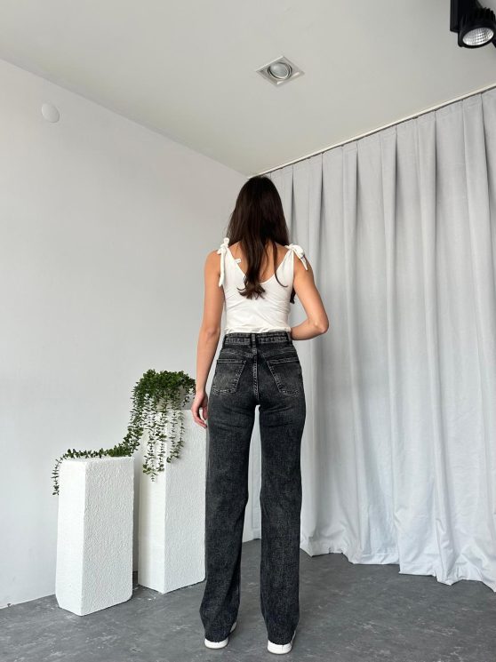 Kadın Sİyah Malibu Jean likralı