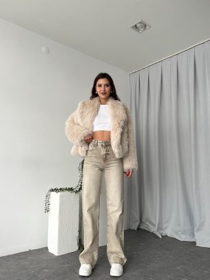 Kadın Bej Tint Yıkama Malibu Jean Kadın Bej Tint Yıkama Malibu Jean