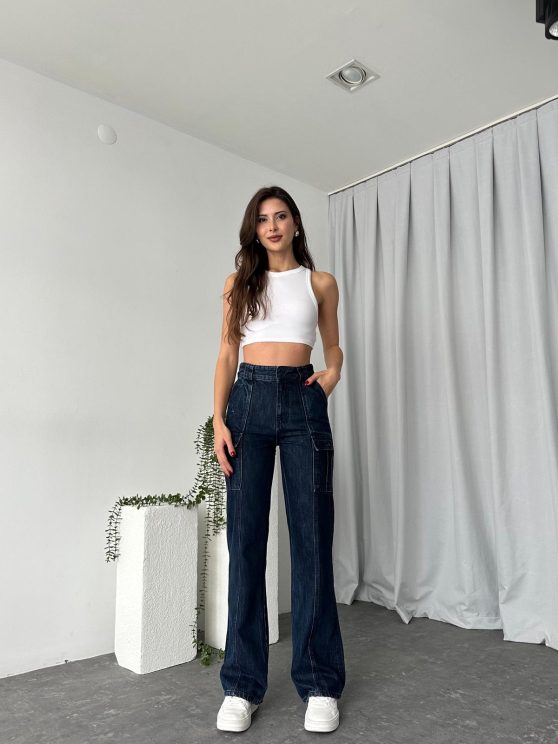 Cepli Lacivert Jean