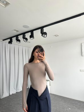 Kadın Vizon Bodysuit