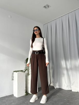 Lisa Kahverengi Pantolon