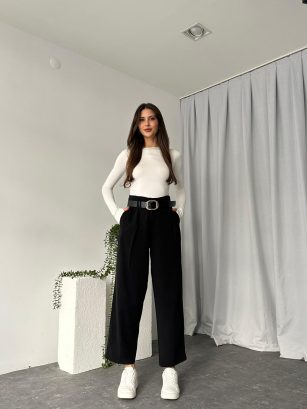 Lisa Siyah Pantolon