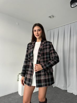 Siyah Tüvit Ceket Siyah Tüvit Ceket