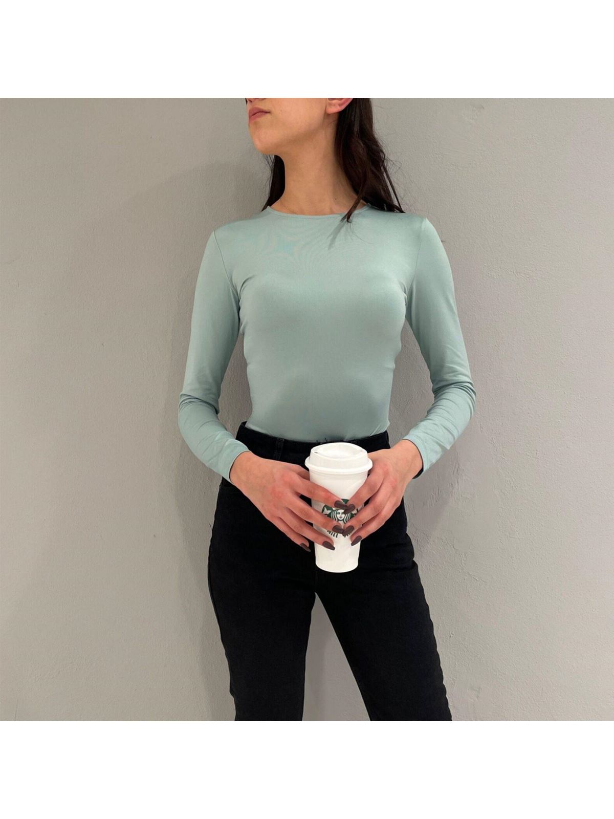 Sırt Dekolteli Bodysuit - Görsel 3