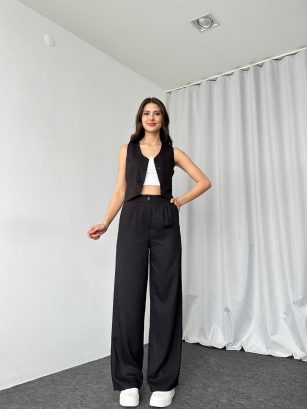 Yelekli Takım (Siyah)