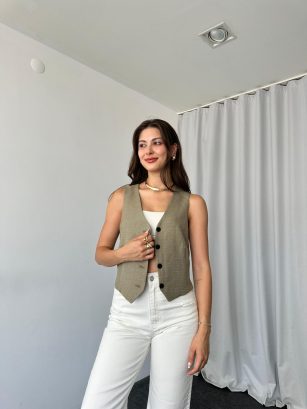 Bethany Yelek (Haki)