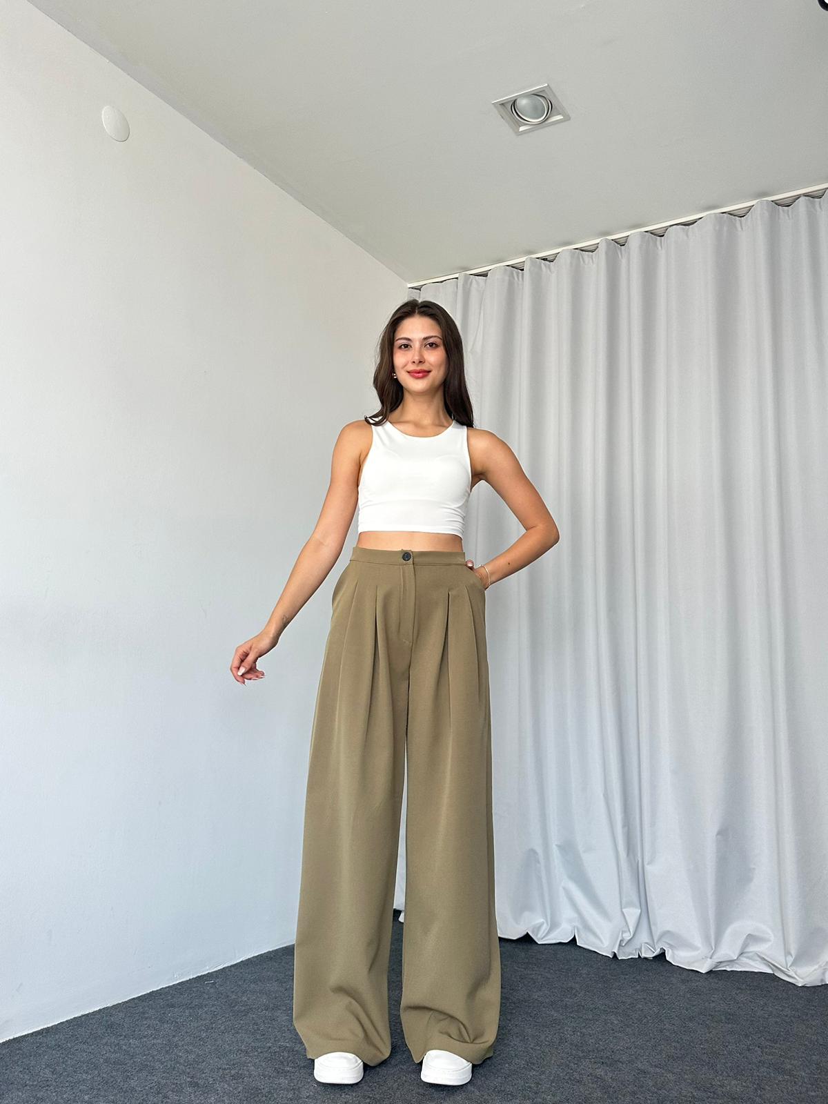 Oversize Pantalon(Haki) - Görsel 3