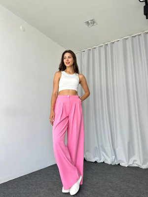 Oversize Pantalon(Pembe)