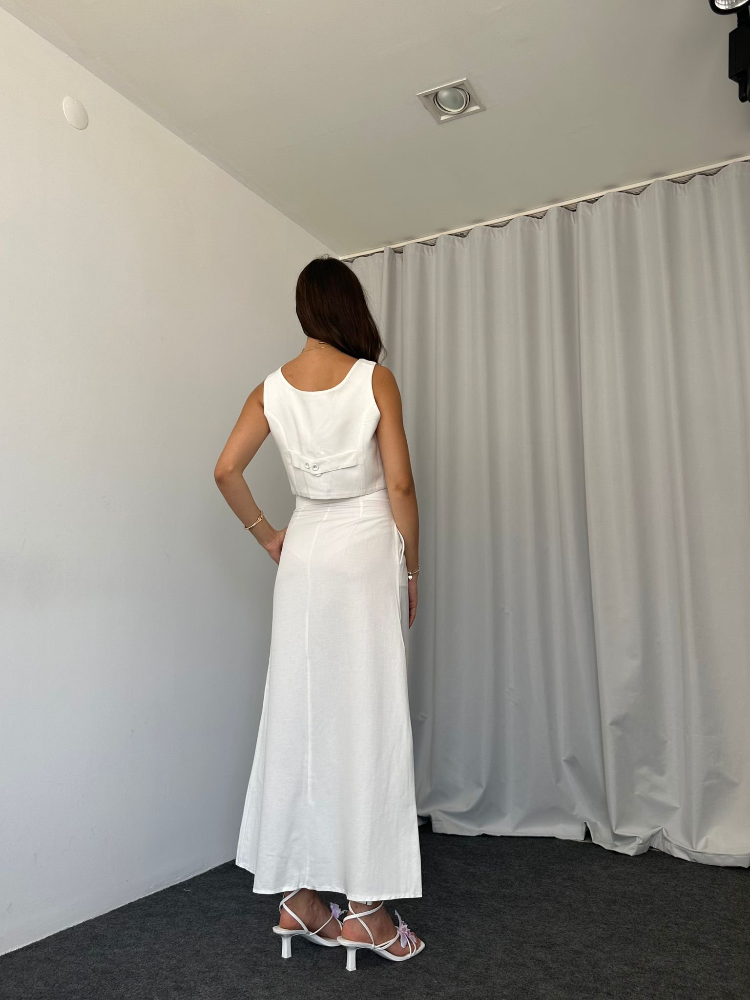 Adel Etek-Yelek Takım (Beyaz) - Görsel 7