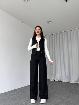 Mira Yelek-Takım (Siyah)