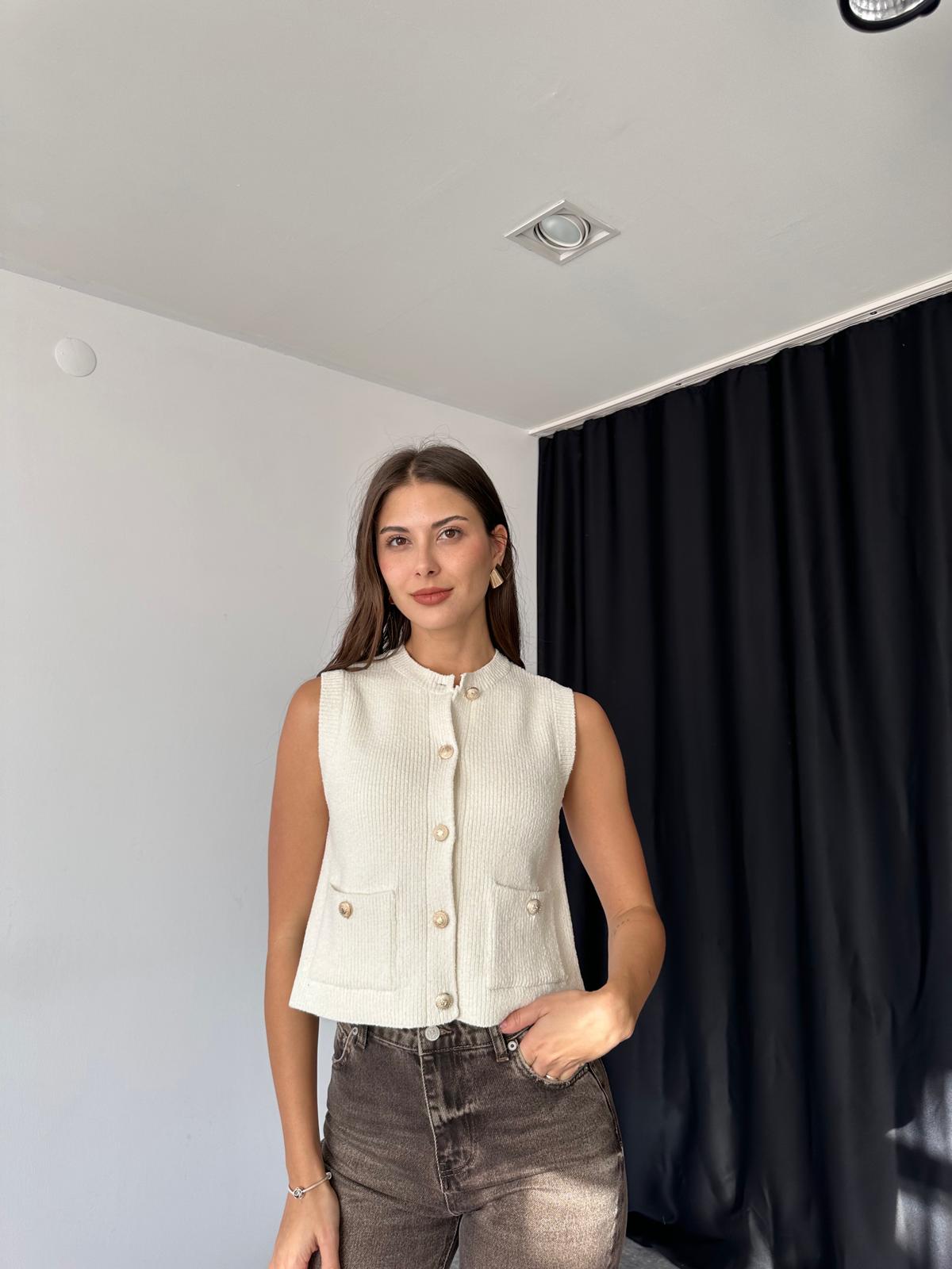 Kadın Triko Yelek - Görsel 2