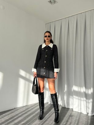 Kadın Amy Tüvit Elbise