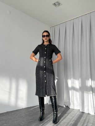 Kadın Midi Tüvit Elbise