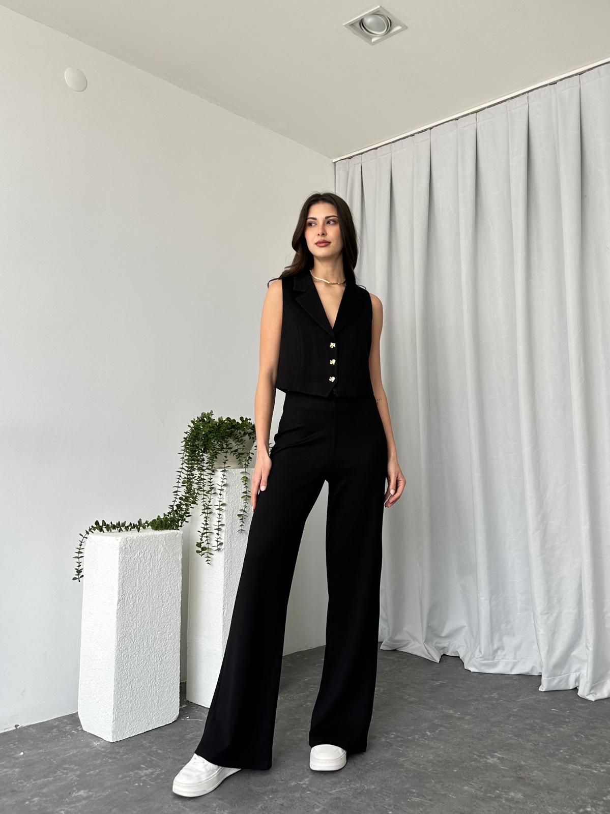 Kadın Lily Siyah Takım - Görsel 2