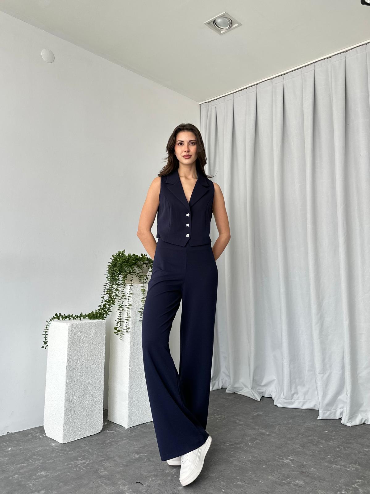 Kadın Lily Lacivert Takım - Görsel 2