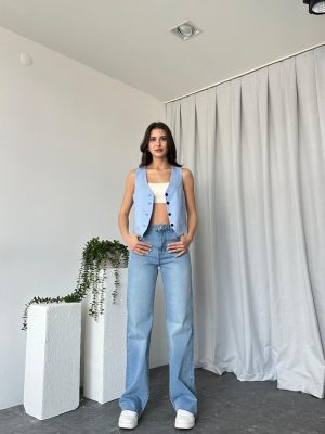Kadın Mid Blue Malibu Jean