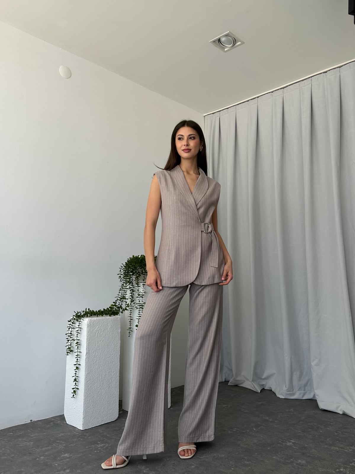 Kadın Nicole Vizon Takım - Görsel 6