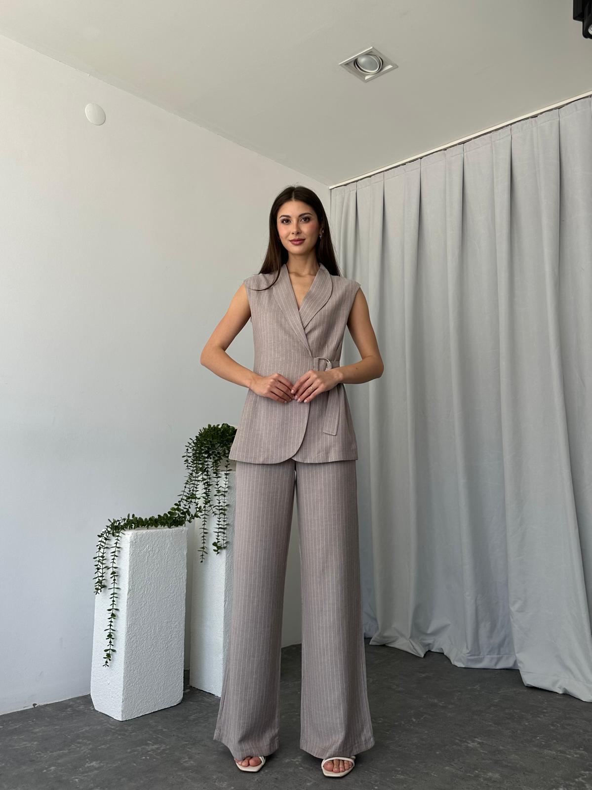 Kadın Nicole Vizon Takım - Görsel 7