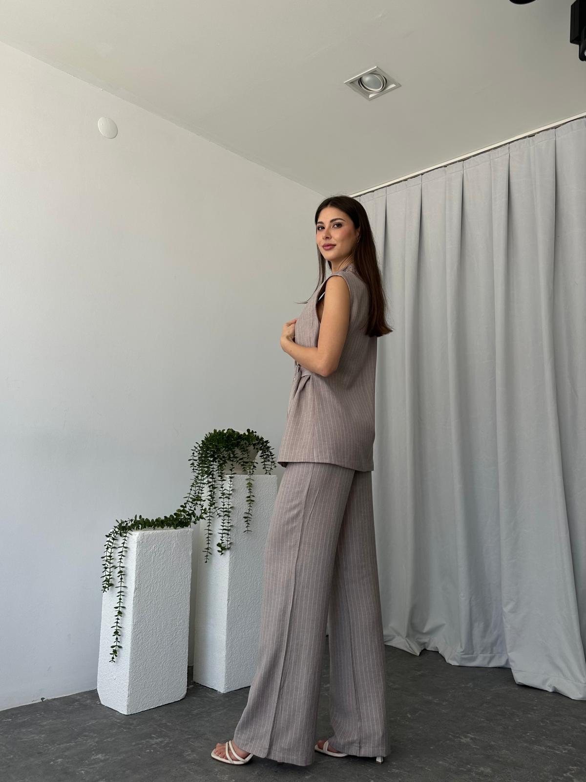 Kadın Nicole Vizon Takım - Görsel 9