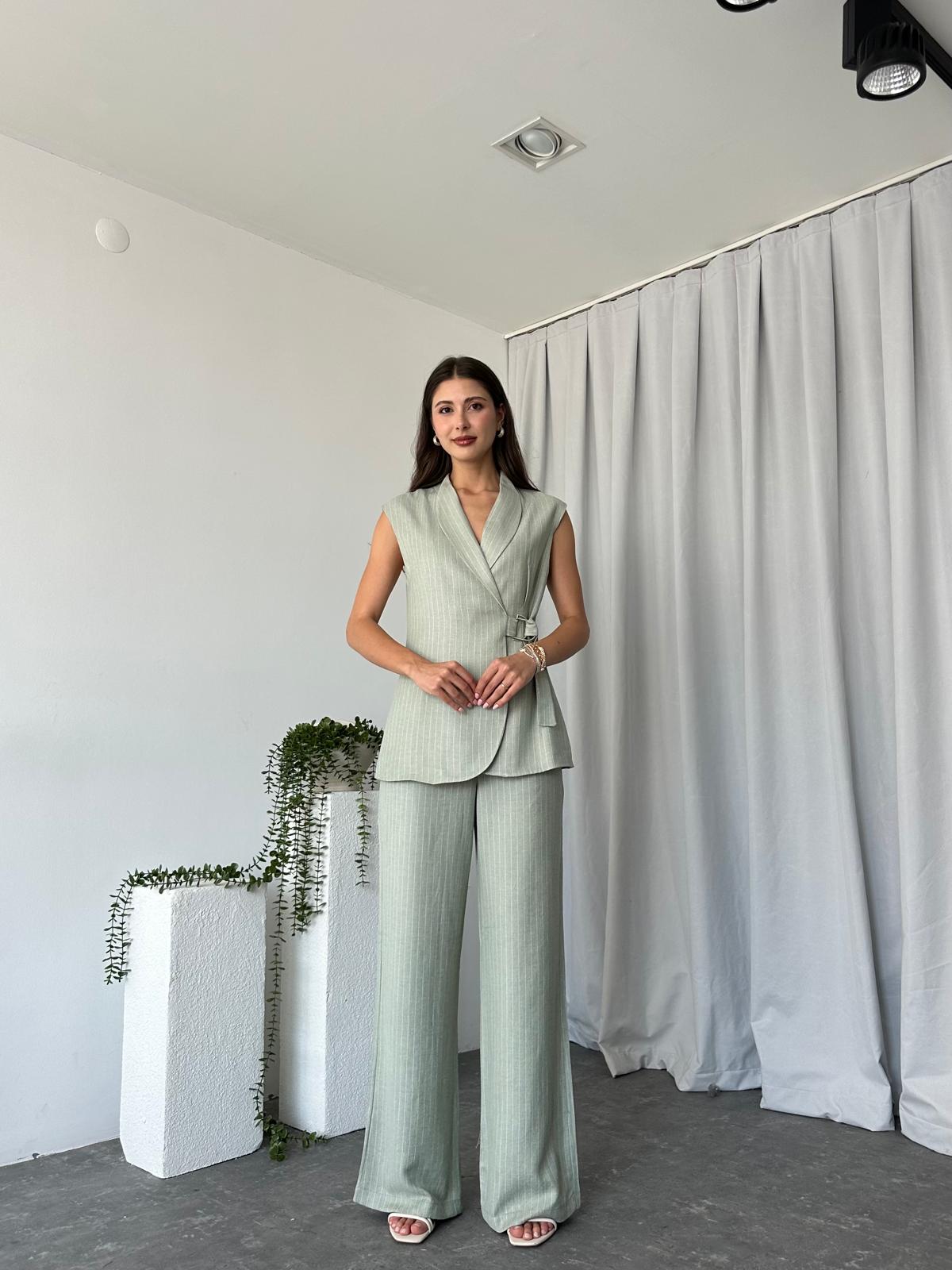 Kadın Nicole Mint Yeşili Takım