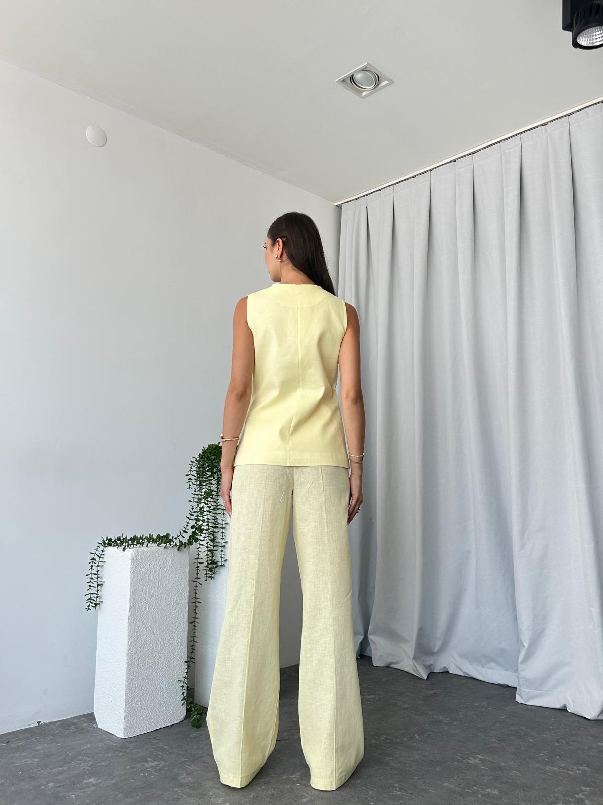 Kadın Elena Sarı Takım - Görsel 8