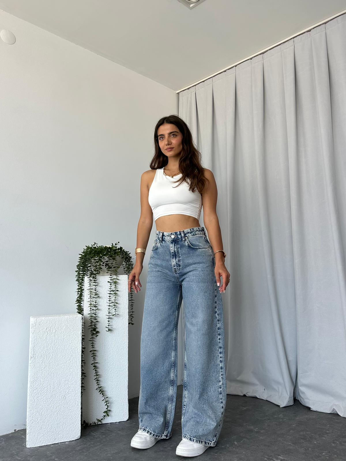 Vintage Baggy Jean - Görsel 9