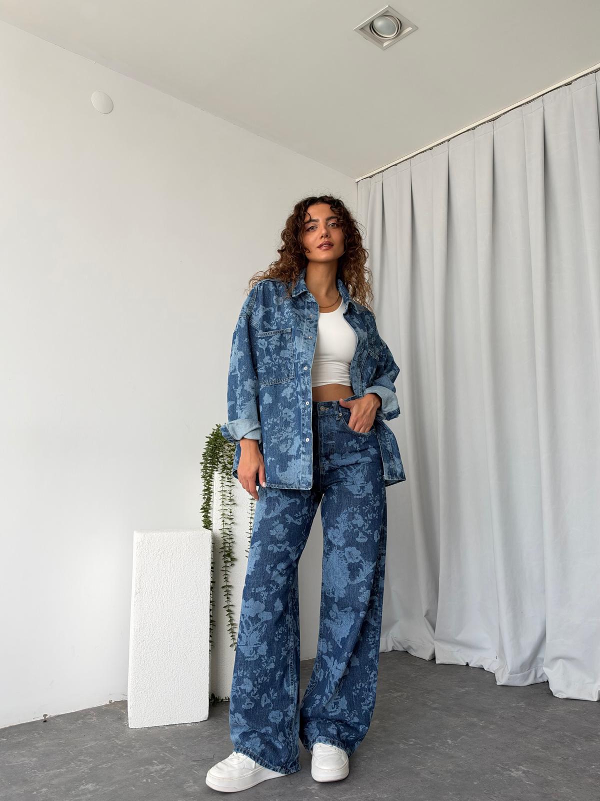 Kadın Orijinal Marka Denim TAKIM - Görsel 4