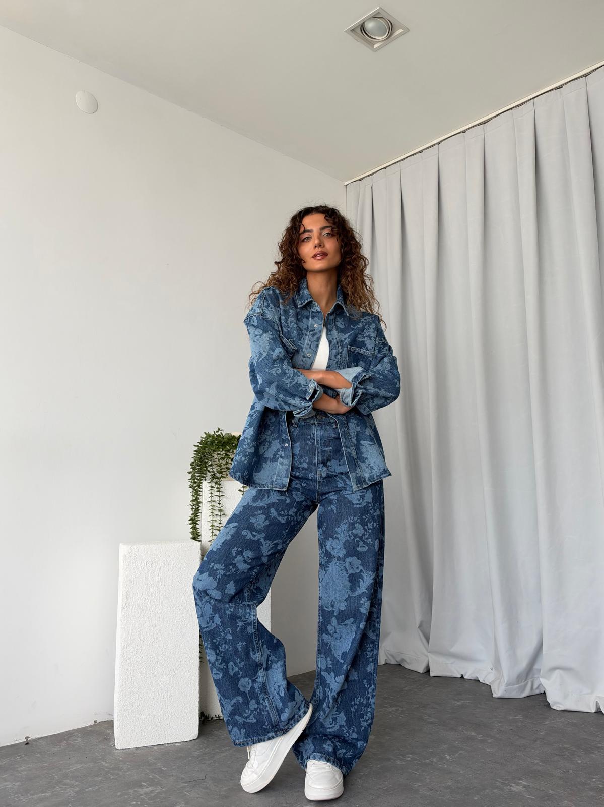 Kadın Orijinal Marka Denim TAKIM - Görsel 5
