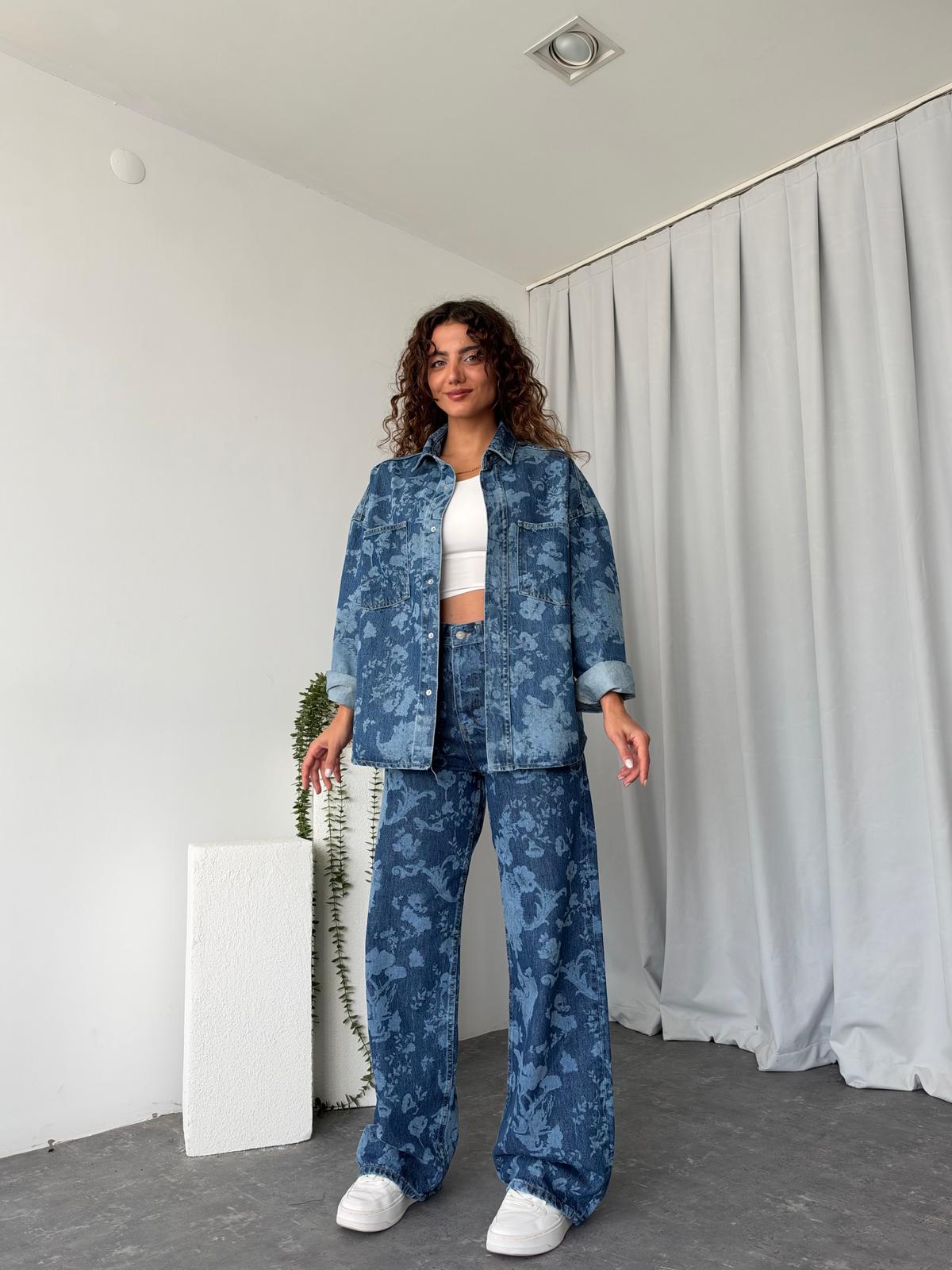 Kadın Orijinal Marka Denim TAKIM - Görsel 6