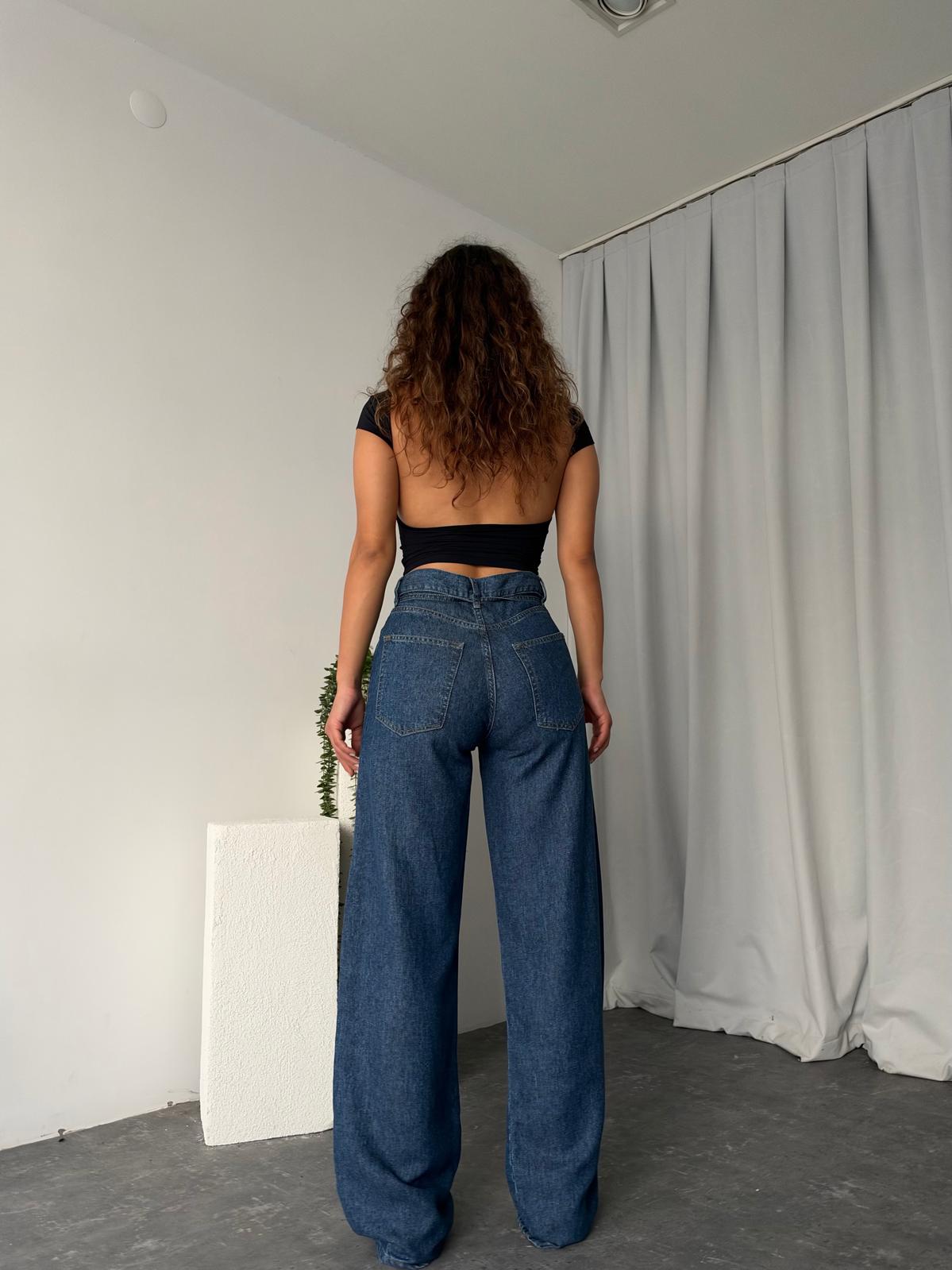 Orijinal Marka Bağlamalı Jean - Görsel 6